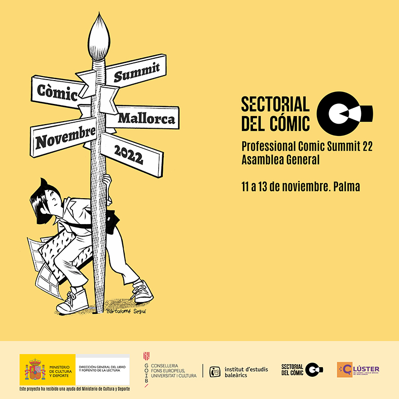 Sectorial del Cómic celebrará su asamblea anual en Palma de Mallorca durante los días 12 y 13 de noviembre.