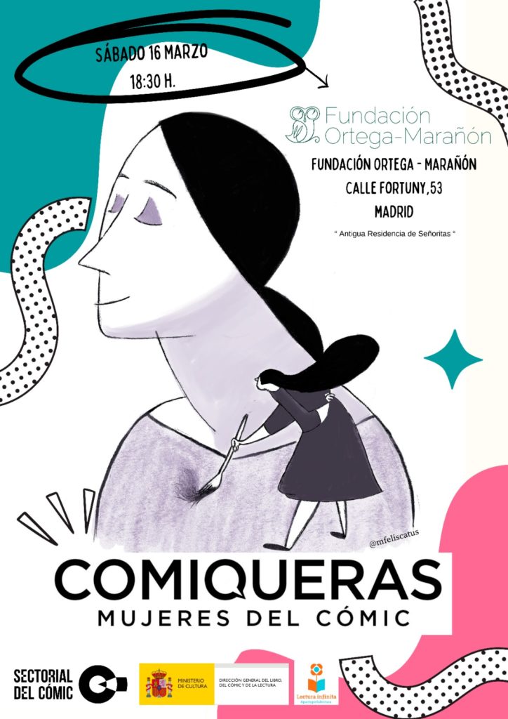 ‘Comiqueras’, un nuevo ciclo de conferencias que abordará el papel de la mujer en el cómic, se estrena el próximo 16 de marzo en Madrid