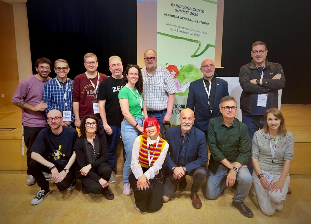 Sectorial del Cómic celebra su Asamblea General Electoral y escoge nueva Junta Directiva y hoja de ruta con un amplio respaldo